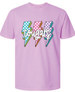 Cougars Neon Orchid Tee