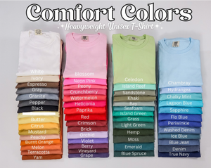 Comfort Colors Monogram Tee
