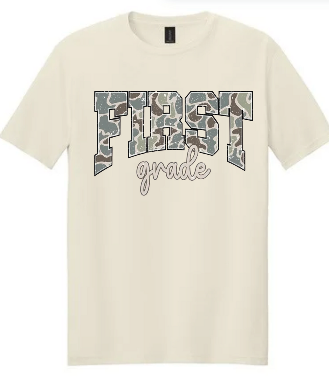 Camo Grade Level Tee