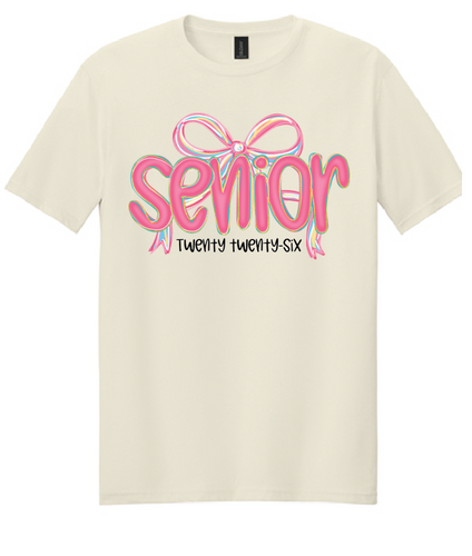 Senior Bow Tee 2026