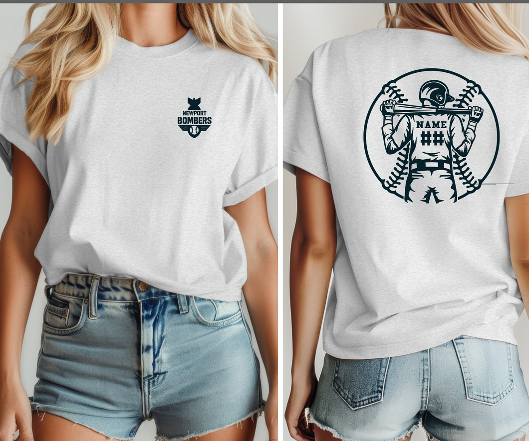 Bombers Baseball Fan Tee