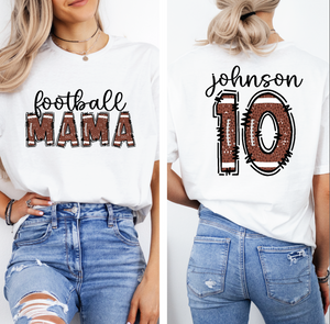 Custom Football Tee