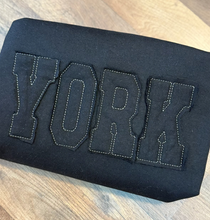 Custom Raggy Applique Sweatshirt