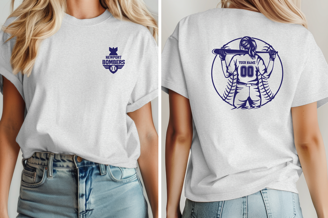 Bombers Softball Fan Tee
