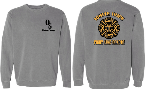 Dakota Strong Comfort Colors Crewneck Sweatshirt