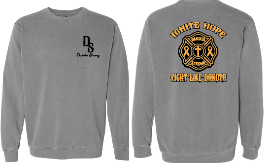 Dakota Strong Comfort Colors Crewneck Sweatshirt