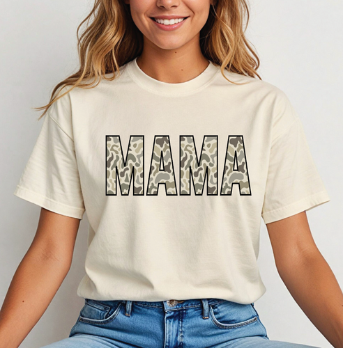 Custom Camo Name Tee