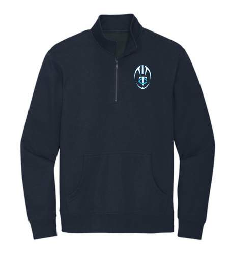Carolina Thunder Football Quarter Zip Sweatshirt