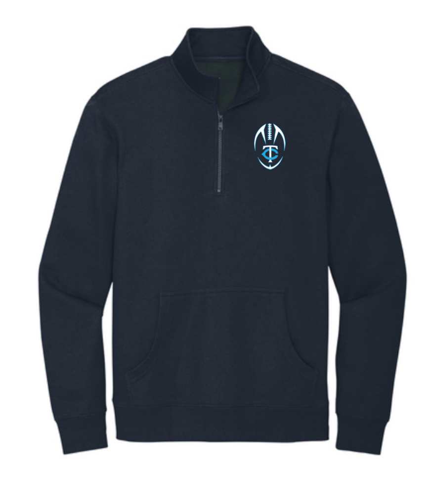 Carolina Thunder Football Quarter Zip Sweatshirt