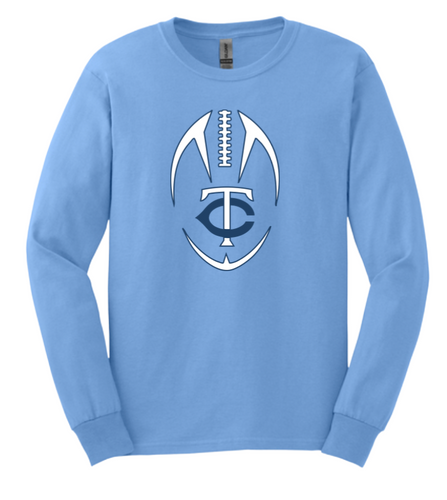 Carolina Thunder Football Long Sleeve Tee