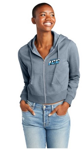 Carolina Ice Cropped Zip Up