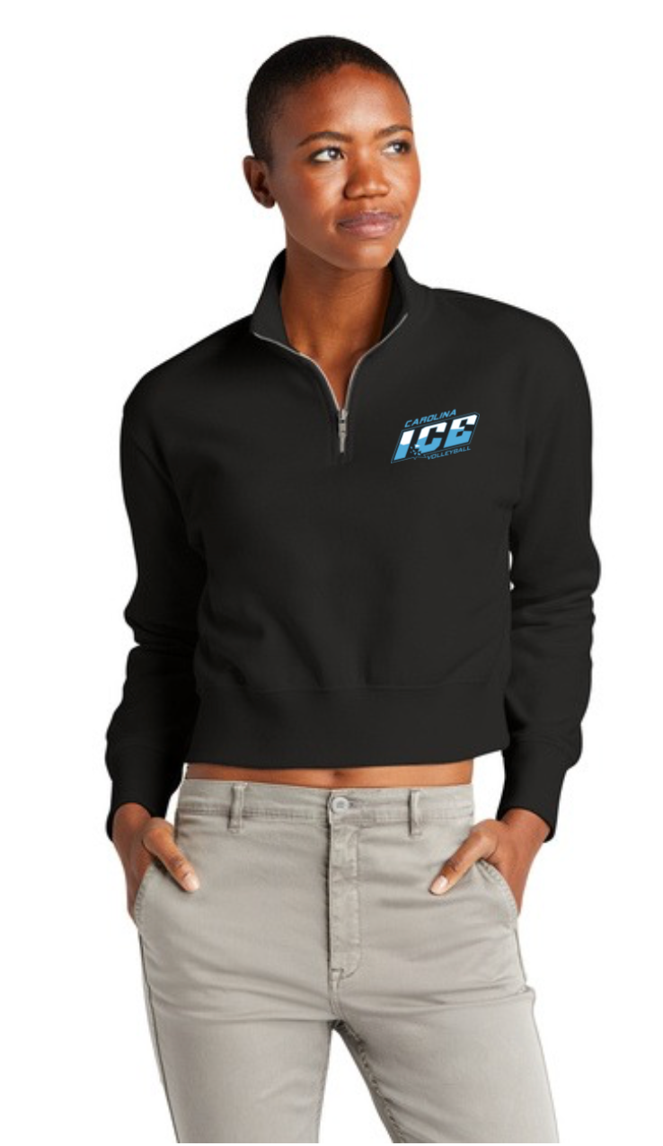 Carolina Ice Cropped 1/4 Zip
