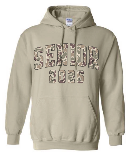 Camo Senior 2026 Sweat Shirt