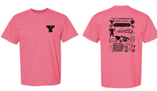 YCHS Doodle Comfort Colors Tee- Teacher Cadet