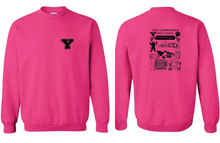 YCHS Doodle Crewneck Sweatshirt- Teacher Cadet