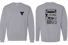 YCHS Doodle Crewneck Sweatshirt- Teacher Cadet