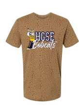HGSE Bobby Bobcat Leopard Tee