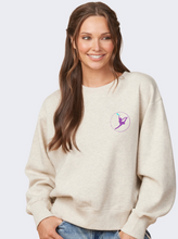 Marlie Boxy Crewneck- Embroidered