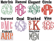 Neon Comfort Colors Monogram Tee