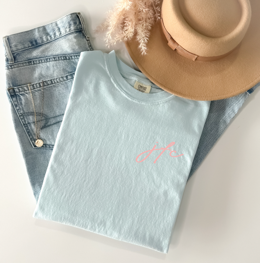 Comfort Colors Monogram Tee