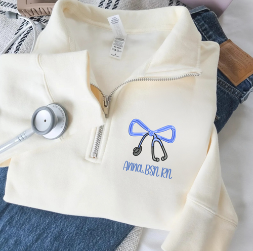 Custom Nurse 1/4 Zip