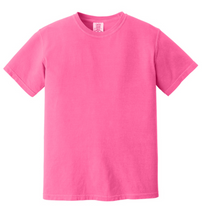 Neon Comfort Colors Monogram Tee