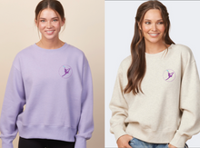 Marlie Boxy Crewneck- Embroidered