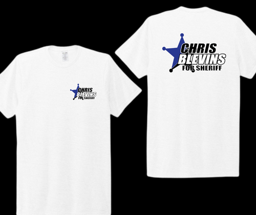 Chris Blevins For Sheriff Tee