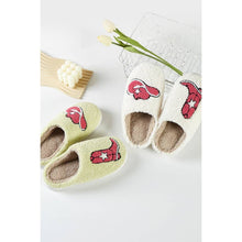 Boot and Cowgirl Hat Fluffy Slippers