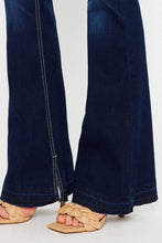 KANCAN - Mid Rise Flare Dark Stonewash