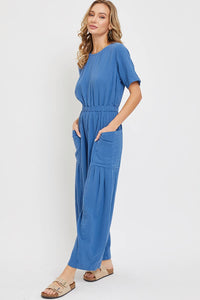 ONE-PIECE WIDE-LEG  JUMPSUIT