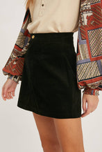 CORDUROY MINI SKIRT