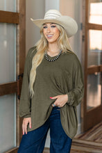 Soft Relaxed Draped Top
