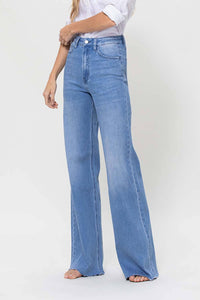 VERVET WIDE LEG JEANS