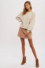 CORDUROY MINI SKIRT