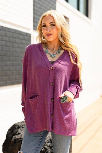 Two-Tone Charm Cardigan