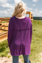 Soft Relaxed Draped Top