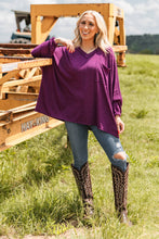 Soft Relaxed Draped Top