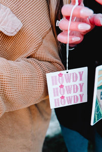 Howdy Air Freshener
