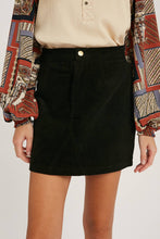 CORDUROY MINI SKIRT
