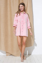 Washed Denim Shirt Dress