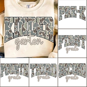 Camo Grade Level Tee