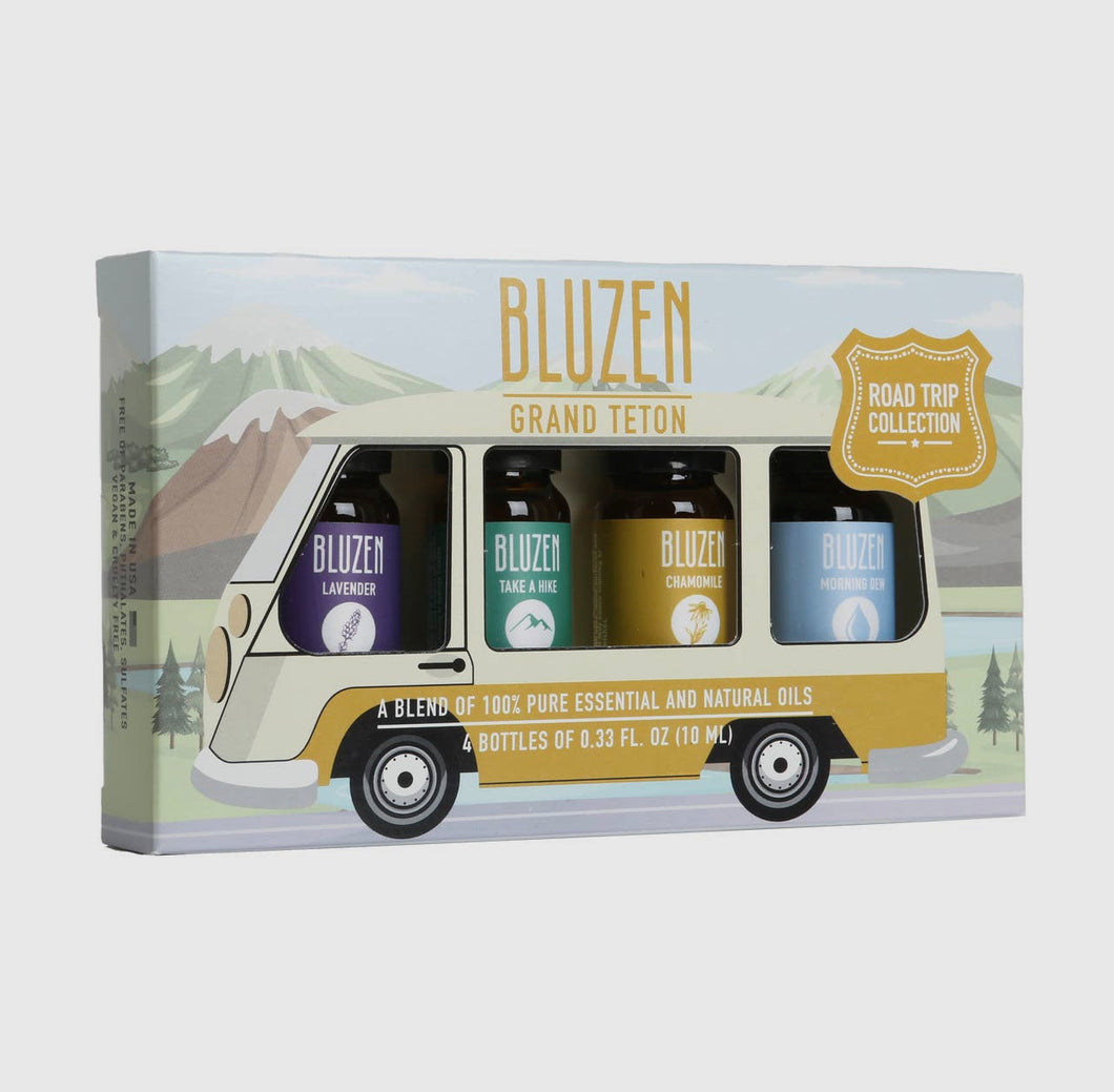 Bluzen Grand Teton Essential Oil Set of 4