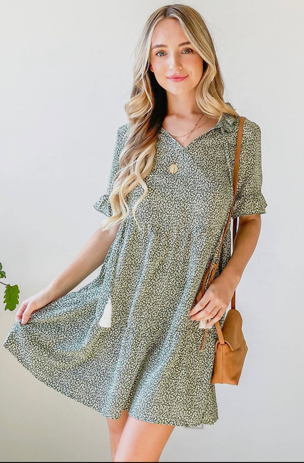 Ruffle Hem Dress