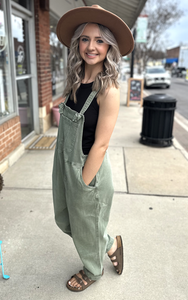 Relaxed Fit Knot Overalls