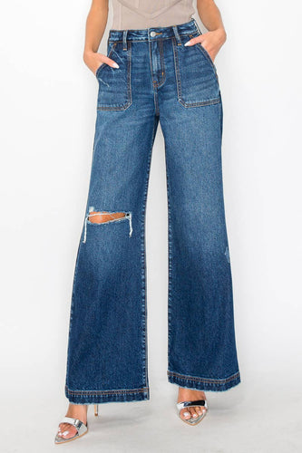 AREMIS VINTAGE ultra high rise relaxed flare