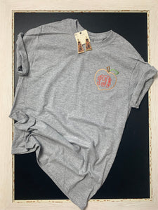 Just Peachy Monogram Tee