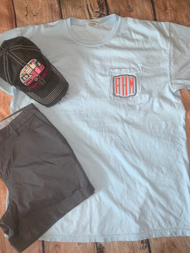 Mansion Monogram Pocket Tee