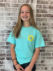 Sunflower Monogram Tee