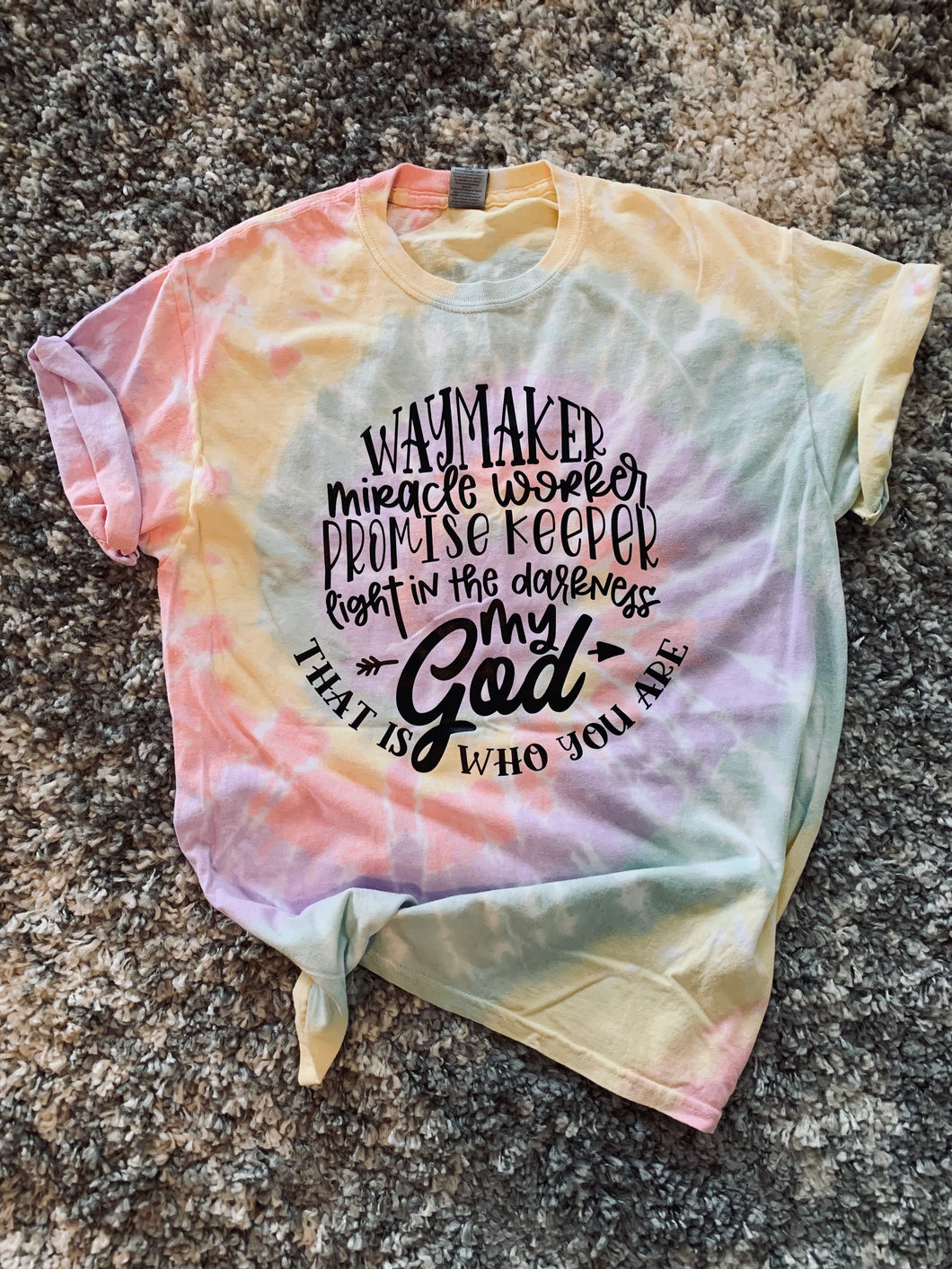 Waymaker Tie-Dye Tee | Sweet Tea Refill